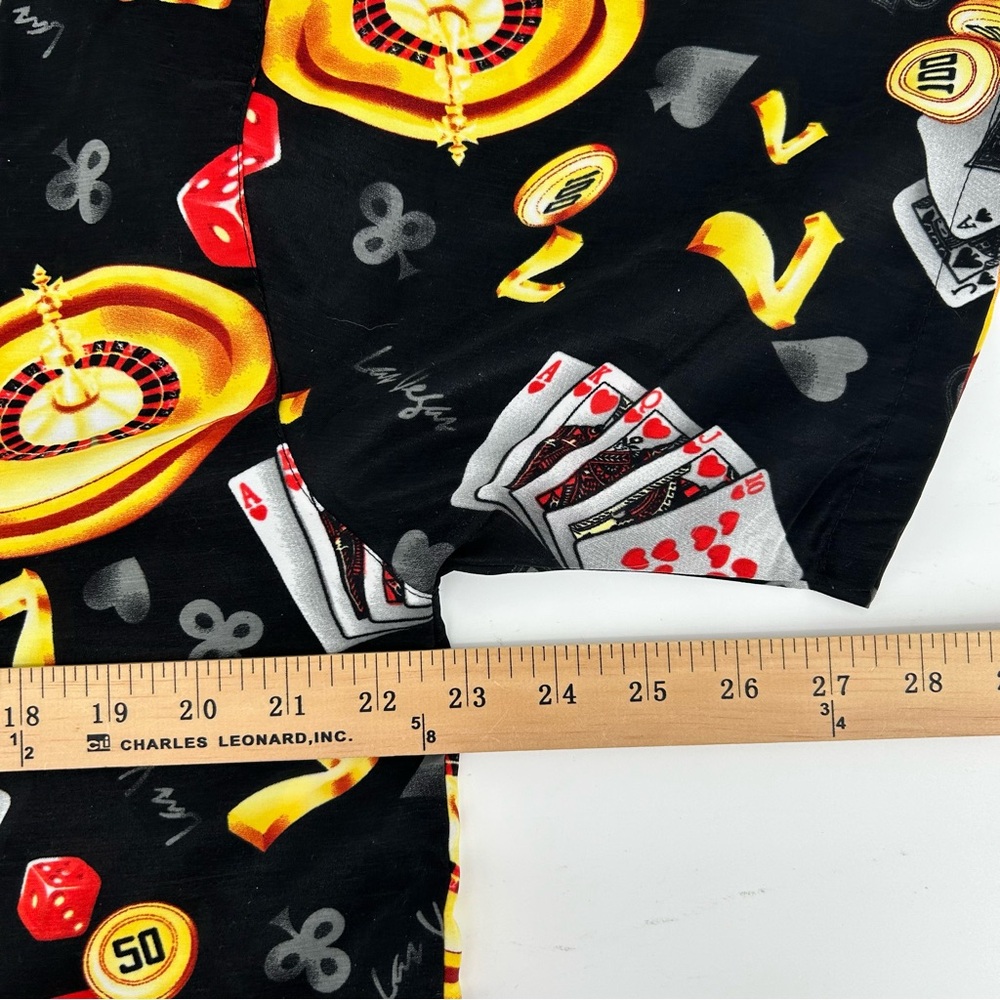 Steve & Barry’s Club Shirt Men Medium Short Sleeve Vegas Dice Poker‎ Night - Picture 6 of 7